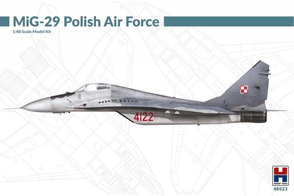 Hobby 2000 48023 MiG-29 Polish Air Force ( ACADEMY + CARTOGRAF + MASK ) 1/48