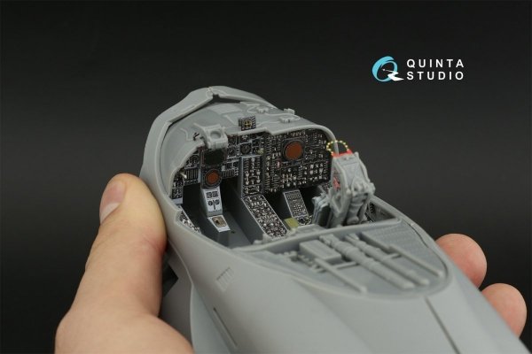 Quinta Studio QD32108 A-6A Intruder 3D-Printed &amp; coloured Interior on decal paper (Trumpeter) 1/32