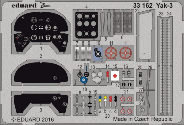 Eduard 33162 Yak-3 SPECIAL HOBBY 1/32