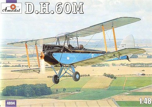 A-Model 04804 De Havilland DH.60M Moth 1:48