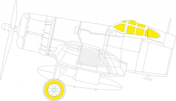 Eduard EX1081 F4U-2 TFace HOBBY BOSS 1/48