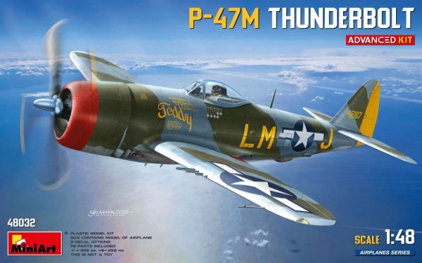 Mini Art 48032 P-47M Thunderbolt Advanced Kit 1/48