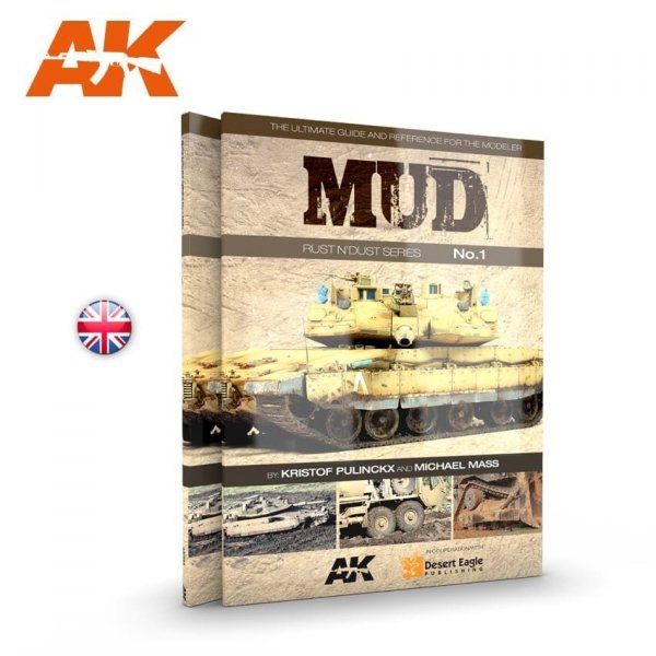 AK Interactive AK253 MUD (RUST &amp; DUST SERIES VOL.1) (English)