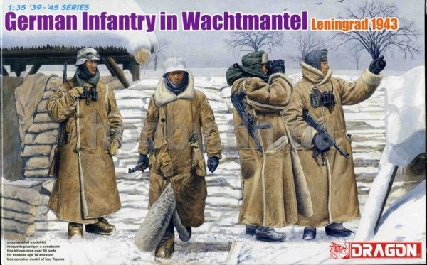 Dragon 6518 German Infantry in Wachtmantel, Leningrad 1943 (1:35)