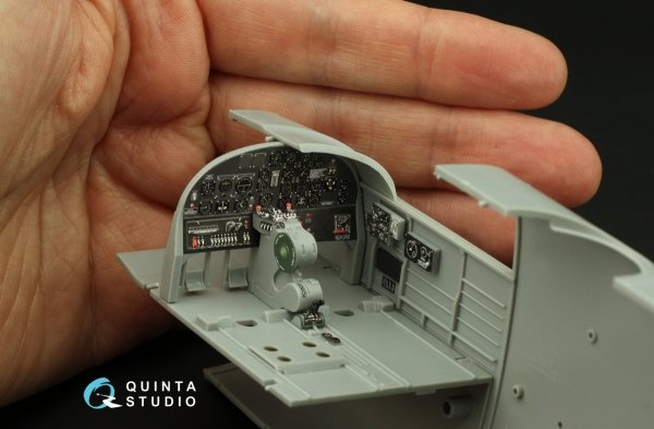 Quinta Studio QD32199 B-25H Mitchell 3D-Printed &amp; coloured Interior on decal paper (HK models) 1/32