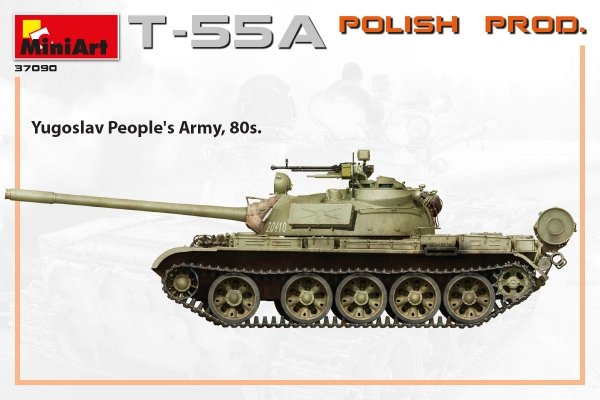 MiniArt 37090 T-55A POLISH PRODUCTION 1/35