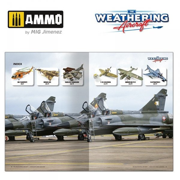 Ammo of Mig 5222 The Weathering Aircraft N 22. HIGHLIGHTS AND SHADOWS (English)