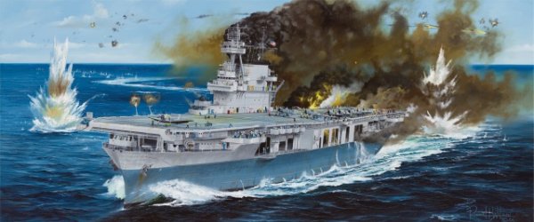 I Love Kit 65301 U.S. Navy Aircraft Carrier CV-5 USS Yorktown 1943 1/350