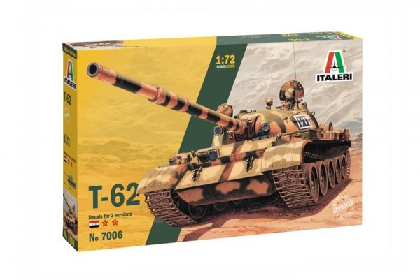 Italeri 7006 T-62 Russian Tank 1/72