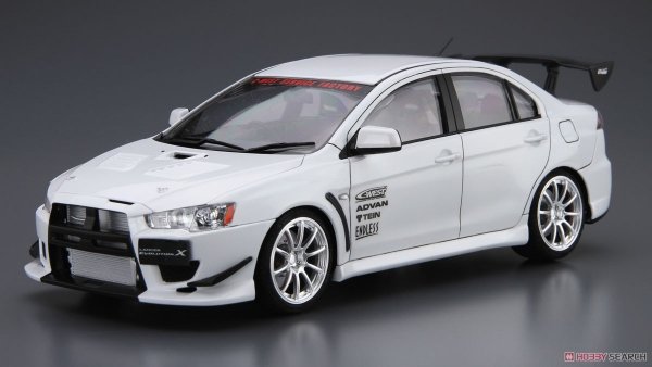 Aoshima 05897 Mitsubishi Lancer Evo '07 1/24