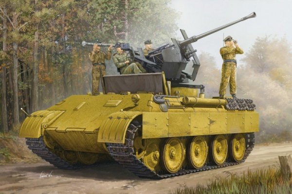 Hobby Boss 82492 German Panther Ausf.D Flak Bergepanther (1:35)