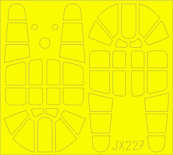 Eduard JX227 P-40F TFace 1/32 TRUMPETER