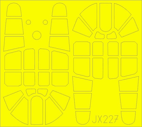 Eduard JX227 P-40F TFace 1/32 TRUMPETER