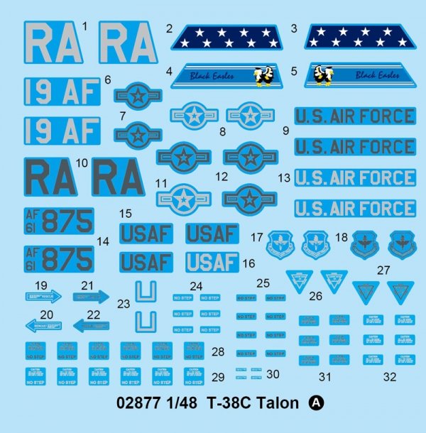 Trumpeter 02877 T-38C Talon