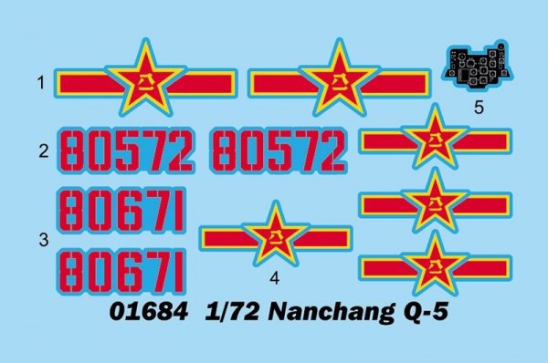 Trumpeter 01684 Nanchang Q-5 Yi 1/72