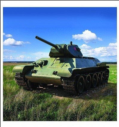 Zebrano 100-003 T-34 mod.1941 1:100