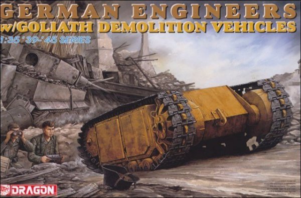 Dragon 6103 German Engineers w/Goliath Demolition Vehicles