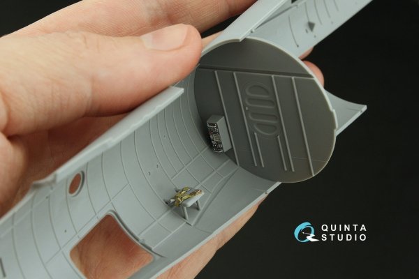 Quinta Studio QD48494 B-26B/C Marauder 3D-Printed coloured Interior on decal paper (ICM) 1/48