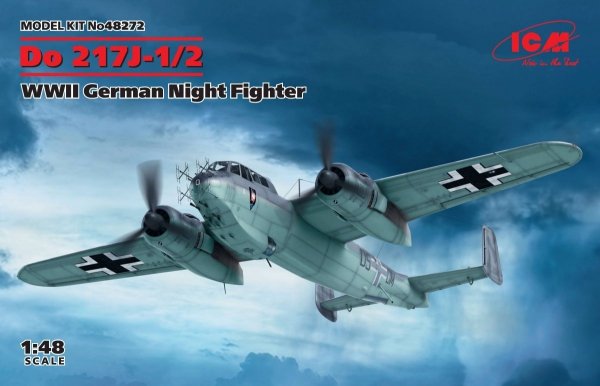 ICM 48272 Do 217J-1/2, WWII German Night Fighter 1/48