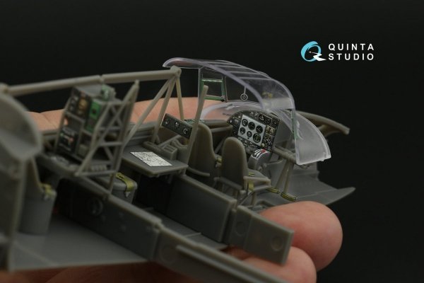 Quinta Studio QD48333 Avro Anson Mk.I 3D-Printed &amp; coloured Interior on decal paper (Airfix) 1/48