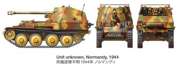 Tamiya 35364 German Tank Destroyer Marder III M &quot;Normandy Front&quot; 1/35