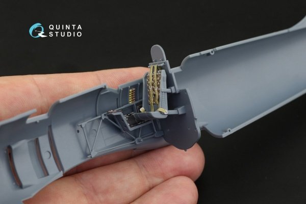 Quinta Studio QD48190 Tempest Mk.II 3D-Printed &amp; coloured Interior on decal paper (Eduard) 1/48