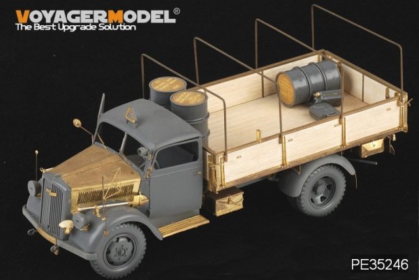 Voyager Model PE35246 WWII German Opel Blitz 3t. 4x2 Cargo Truck /Shallow Cargo Bay (For TAMIYA 35291) 1/35