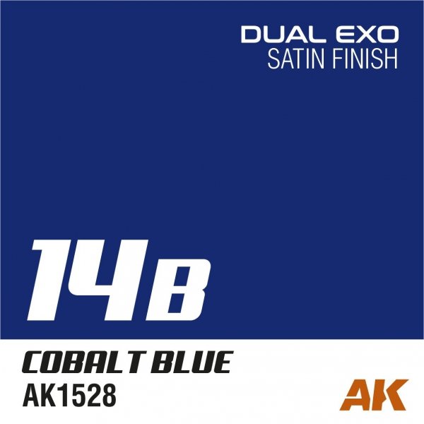 AK Interactive AK1558 DUAL EXO SET 14 – 14A URANUS BLUE &amp; 14B COBALT BLUE