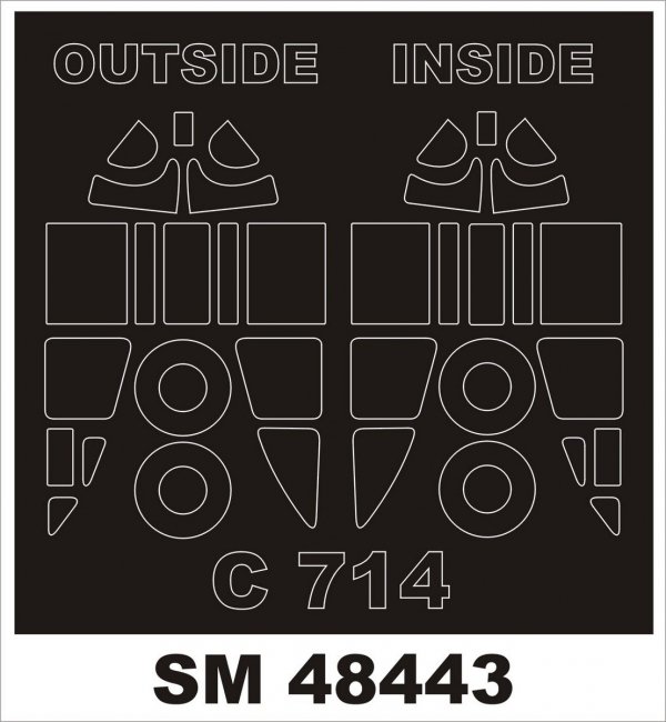 Montex SM48443 C-714 RS MODEL 1/48