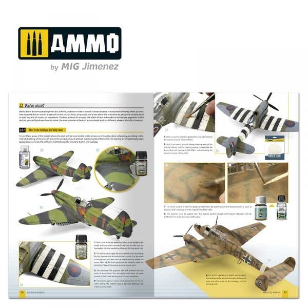 Ammo of Mig 6293 How to use Pigments - AMMO Modelling Guide (English)
