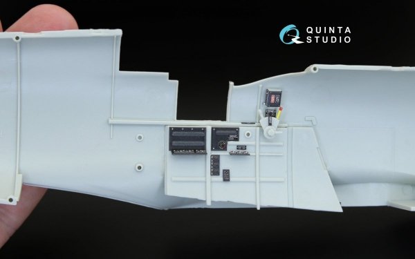 Quinta Studio QD32044 Spitfire Mk. IX 3D-Printed &amp; coloured Interior on decal paper (for Revell kit) 1/32