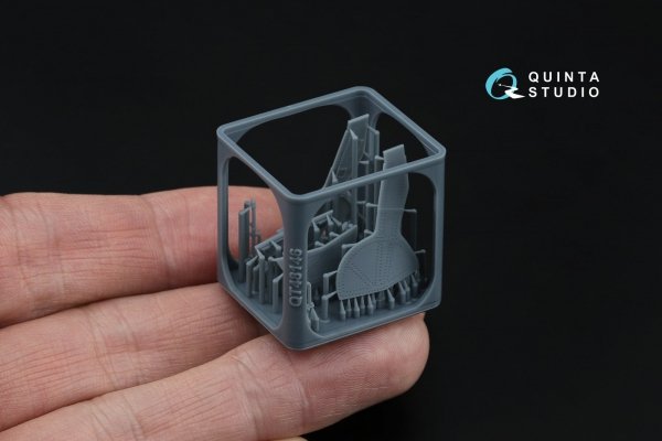 Quinta Studio QT48146 Yak-7B Undercarriage covers (Zvezda) 1/48