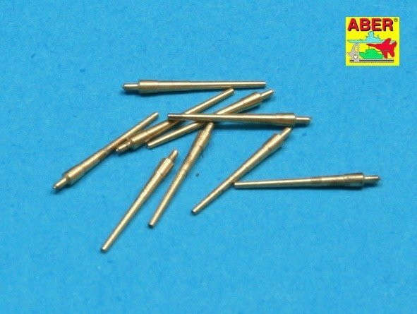 Aber 1:700L-25 Set of 9 pcs 203 mm barrels for San Francisco type 1/700