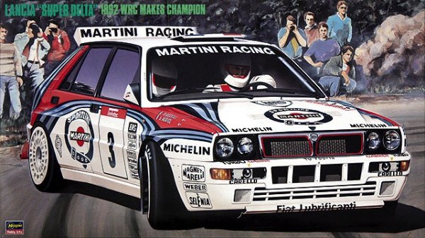 Hasegawa CR15 Lancia Super Delta 92 WRC (1:24)