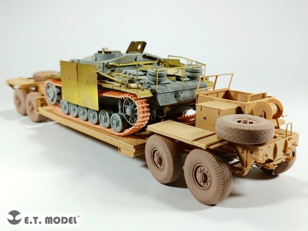 E.T. Model P35-123 WWII German Tank Transporter Sd.Ah.116 Sagged wheels For TAMIYA Kit 1/35
