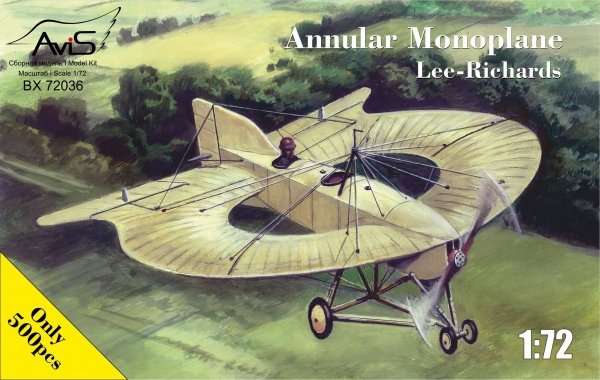 AVIS 72036 Lee-Richards Annular Monoplane 1/72