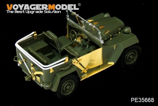 Voyager Model PE35668 WWII Russian GAZ-67B Military Vehicle (For TRUMPETER 02346) 1/35