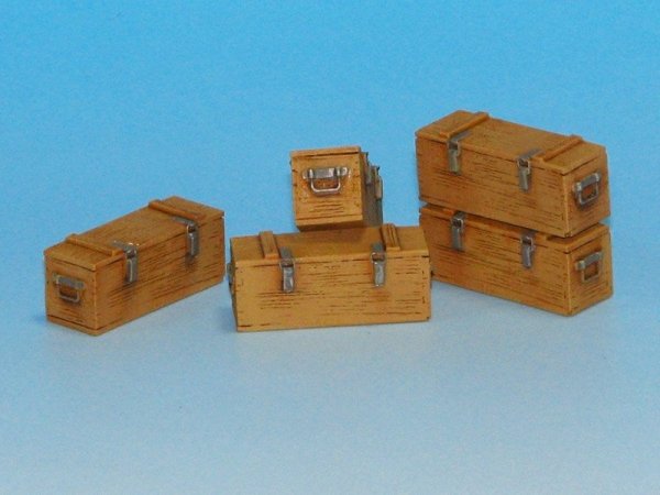 Eureka XXL E-014 Wooden Ammo Boxes for 5 cm Kw.K.39 1:35