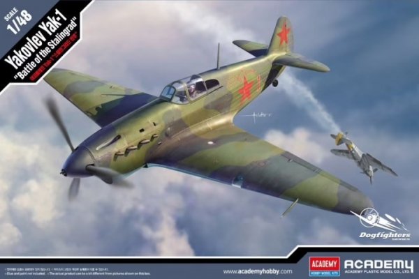 Academy 12343 Yakovlev Yak-1 Battle of Stalingrad 1/48