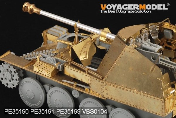 Voyager Model PE35199 WWII German Marder III Ausf.M Initial Production Upper Hull (For DRAGON 6464) 1/35