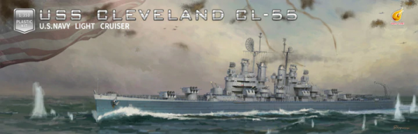 Very Fire VF350920 USS Cleveland CL-55 1/350