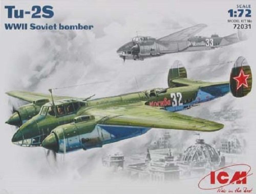 ICM 72031 Tu-2S WWII Soviet Bomber (1:72)