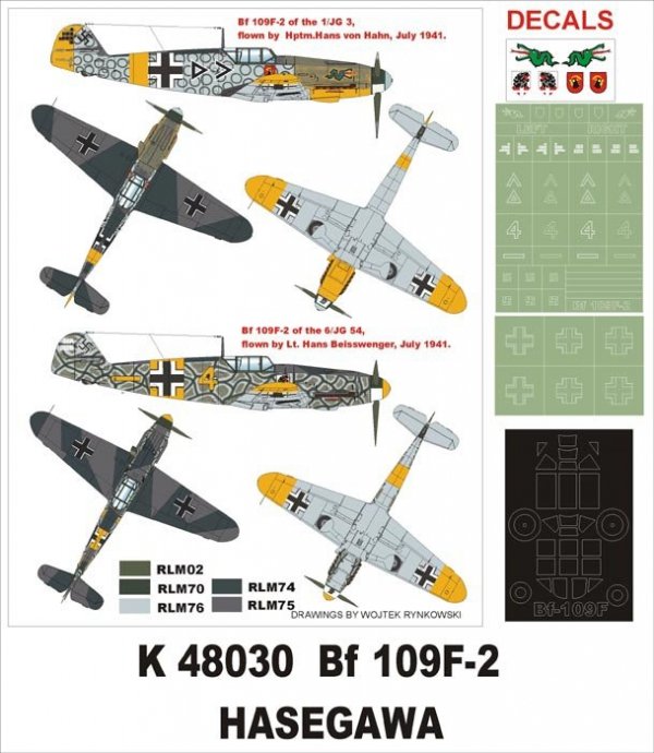 Montex K48030 Bf 109F-2 1/48