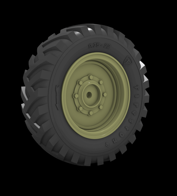 Panzer Art RE35-734 M39 Csaba Road wheels (Firestone) 1/35