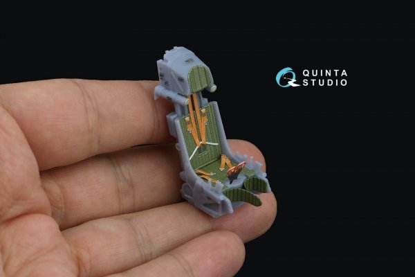 Quinta Studio QR+32041 K-36L (late) ejection seat (for Su-25/Su-25SM aircraft since 2008) (All kits) 1/32