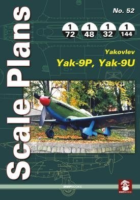 MMP Books 58013 Scale Plans No. 52 Yakovlev Yak-9P/Yak-9U EN