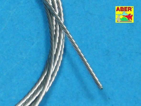Aber TCS06 Stainless Steel Towing Cables 0,6mm, 1m long