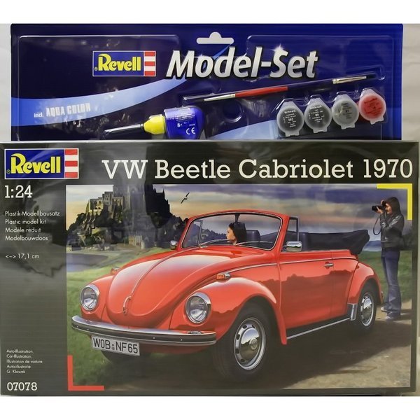 Revell 67078 VW Beetle Cabriolet 70 1:24 Zestaw modelarski