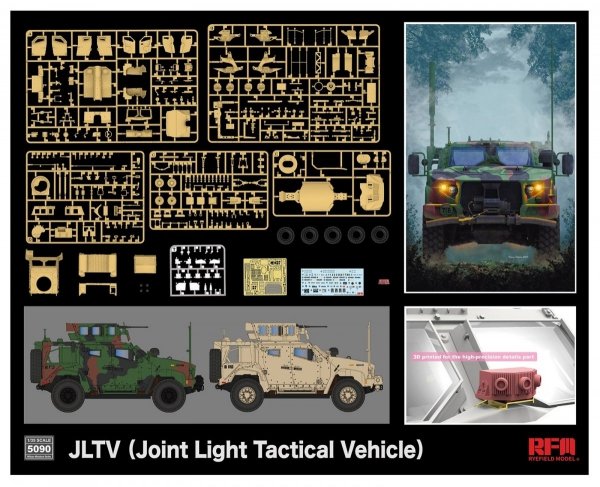 Rye Field Model 5090 JLTV ( Joint Light Tactical Vehicle ) 1/35