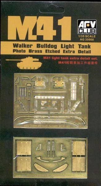 AFV Club AG35008 M41A1/A2/A30 Etching Parts 1:35